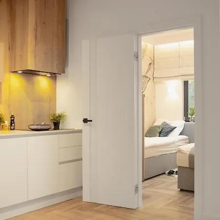 Apartament Nadmorski Z Ogrodkiem I Sauna Mechelinki Exterior photo