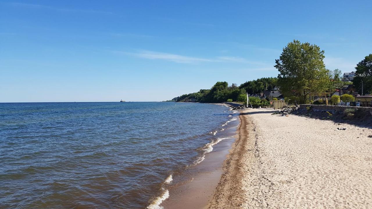Nadmorski Z Ogrodkiem I Sauna Apartment Mechelinki