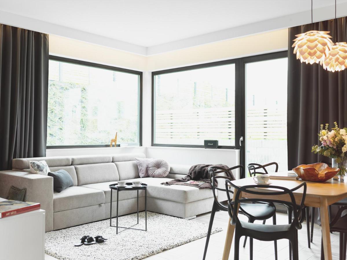 Nadmorski Z Ogrodkiem I Sauna Apartment Mechelinki